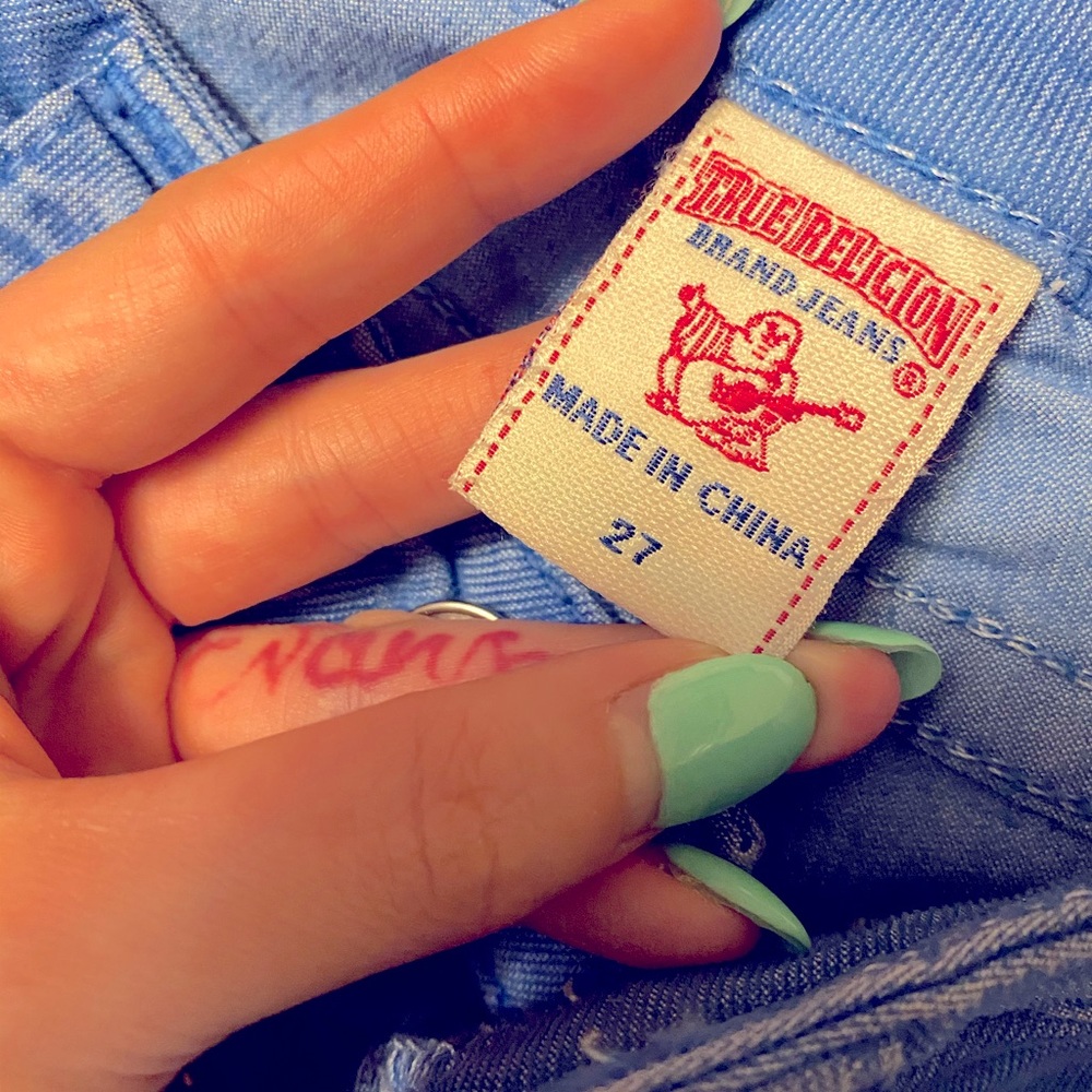 True Religion jeans fairly worn only a few times.
